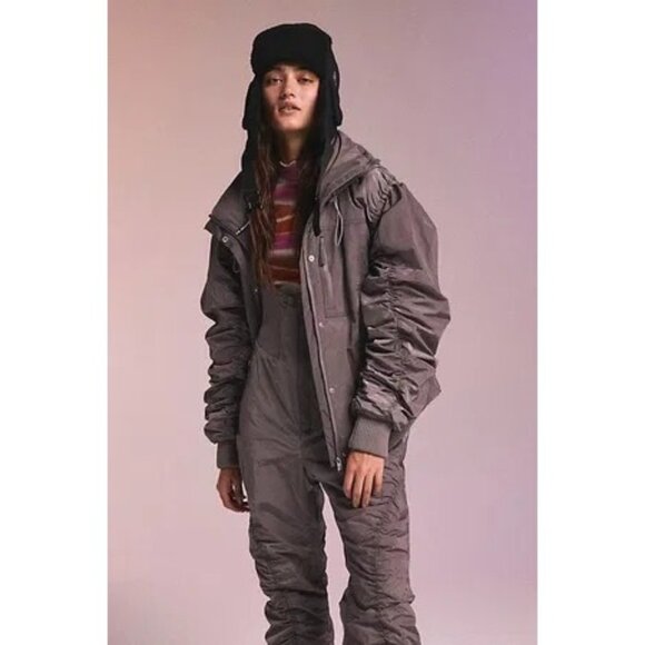 Lift Love Jacket By FP Movement At Free People Timberwolf Size X-Large - Picture 1 of 13